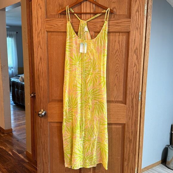 SIGRID OLSEN Linen Blend Maxi Dress *NEW* - Picture 8 of 15